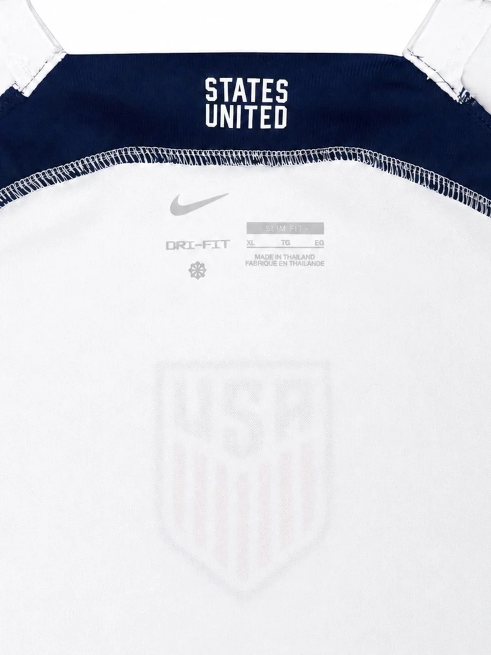 NWT US Women USWNT USA Women National Team 22-23 White Home Soccer Jersey XL - Picture 6 of 10